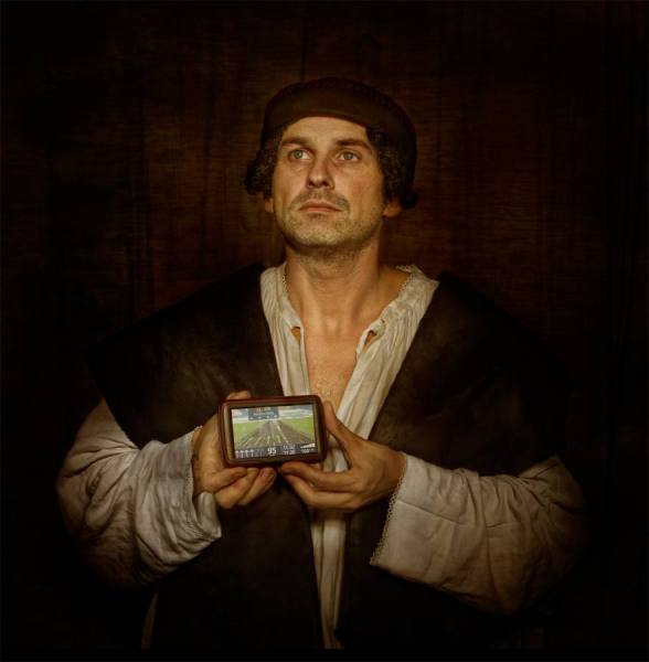 Photograph Ronald Van Grinsven  Would Columbus Be Famous Without Tomtom on One Eyeland